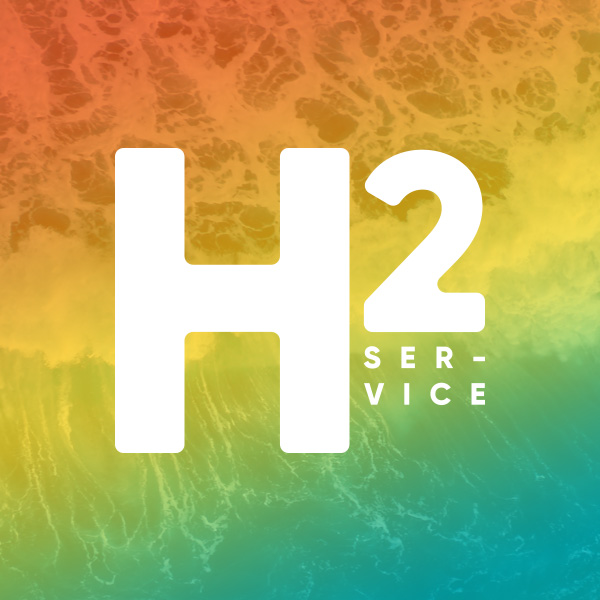 Логотип H2 Service